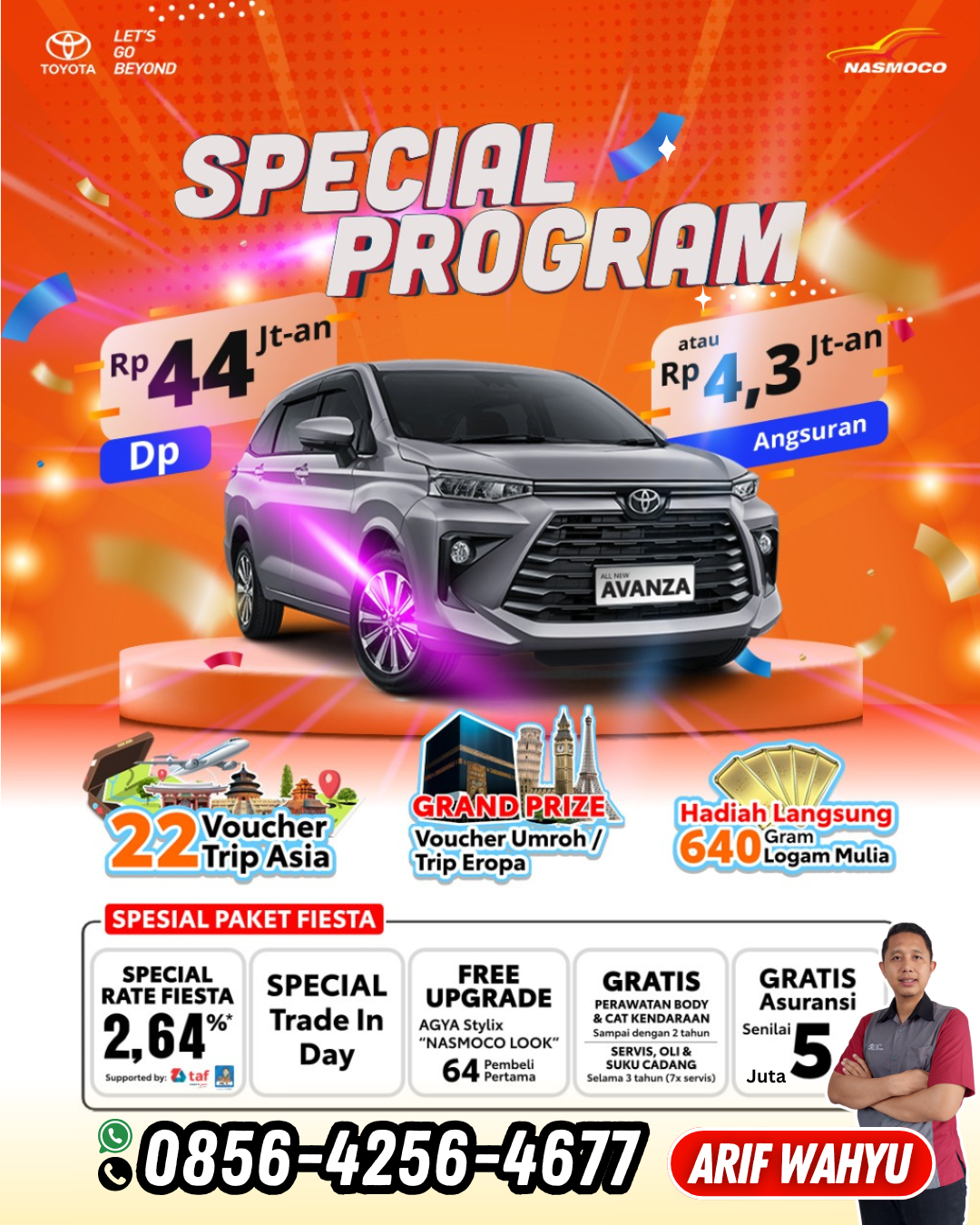 GEBYAR PROMO AVANZA ANGSURAN 3,9 JUTAAN